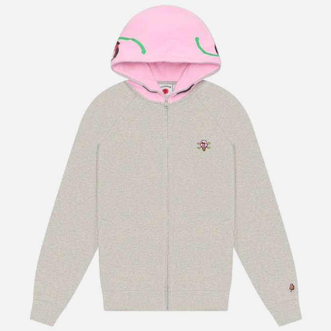 Мужская толстовка ICECREAM Cones & Bones Zip Through Hoodie