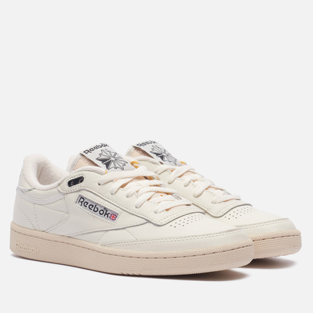 фото Кроссовки reebok club c 85 vintage, цвет бежевый, размер 36.5 eu