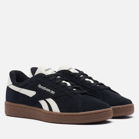 фото Мужские кроссовки reebok club c grounds uk, цвет чёрный, размер 40.5 eu