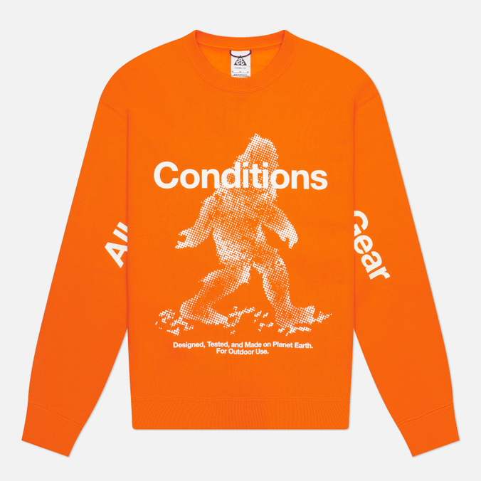 Мужская толстовка Nike ACG Tuff Fleece Therma-FIT Pullover Crew Neck