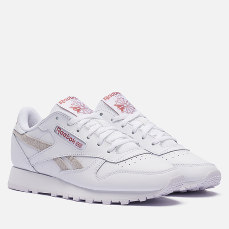 фото Женские кроссовки reebok classic vegan, цвет белый, размер 35.5 eu