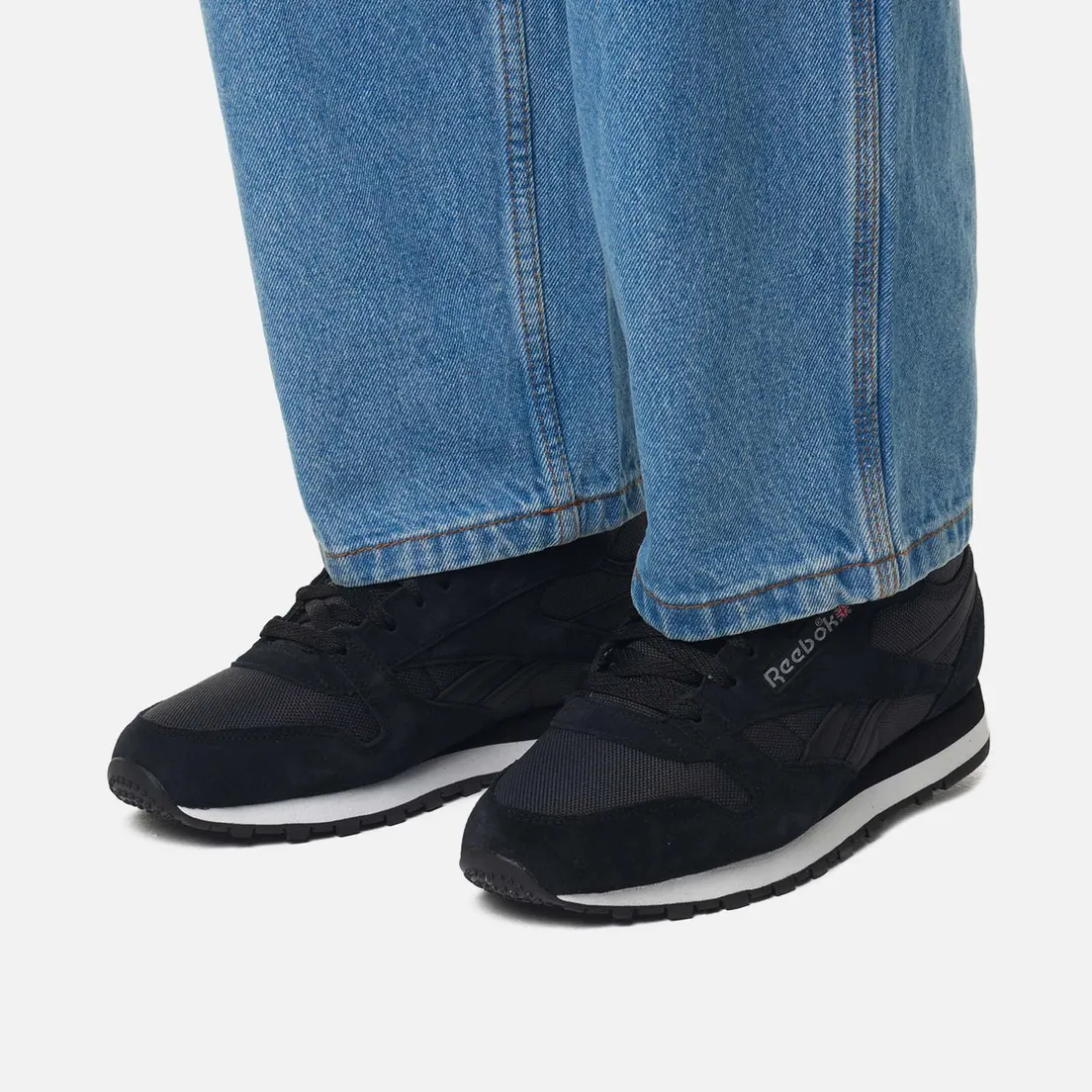 Reebok Мужские кроссовки Classic Leather Mid