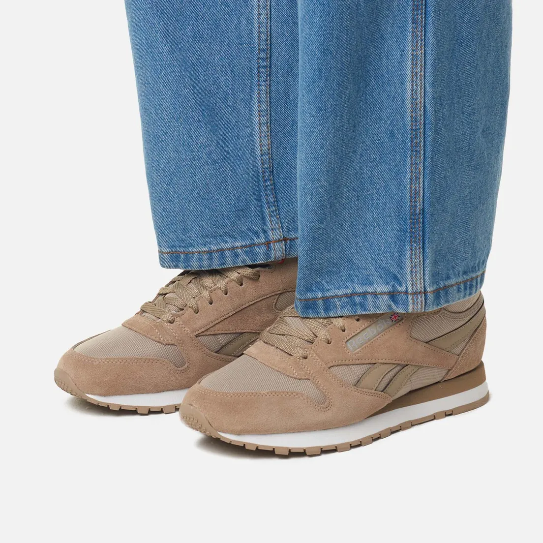 Reebok Мужские кроссовки Classic Leather Mid