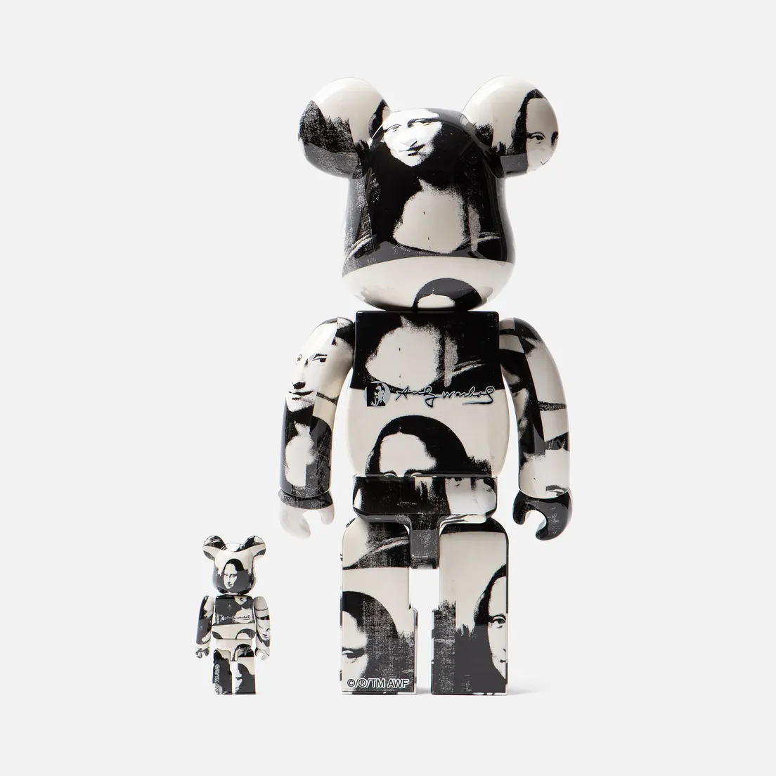 Medicom Toy Игрушка Andy Warhol Double Mona Lisa 100% & 400%