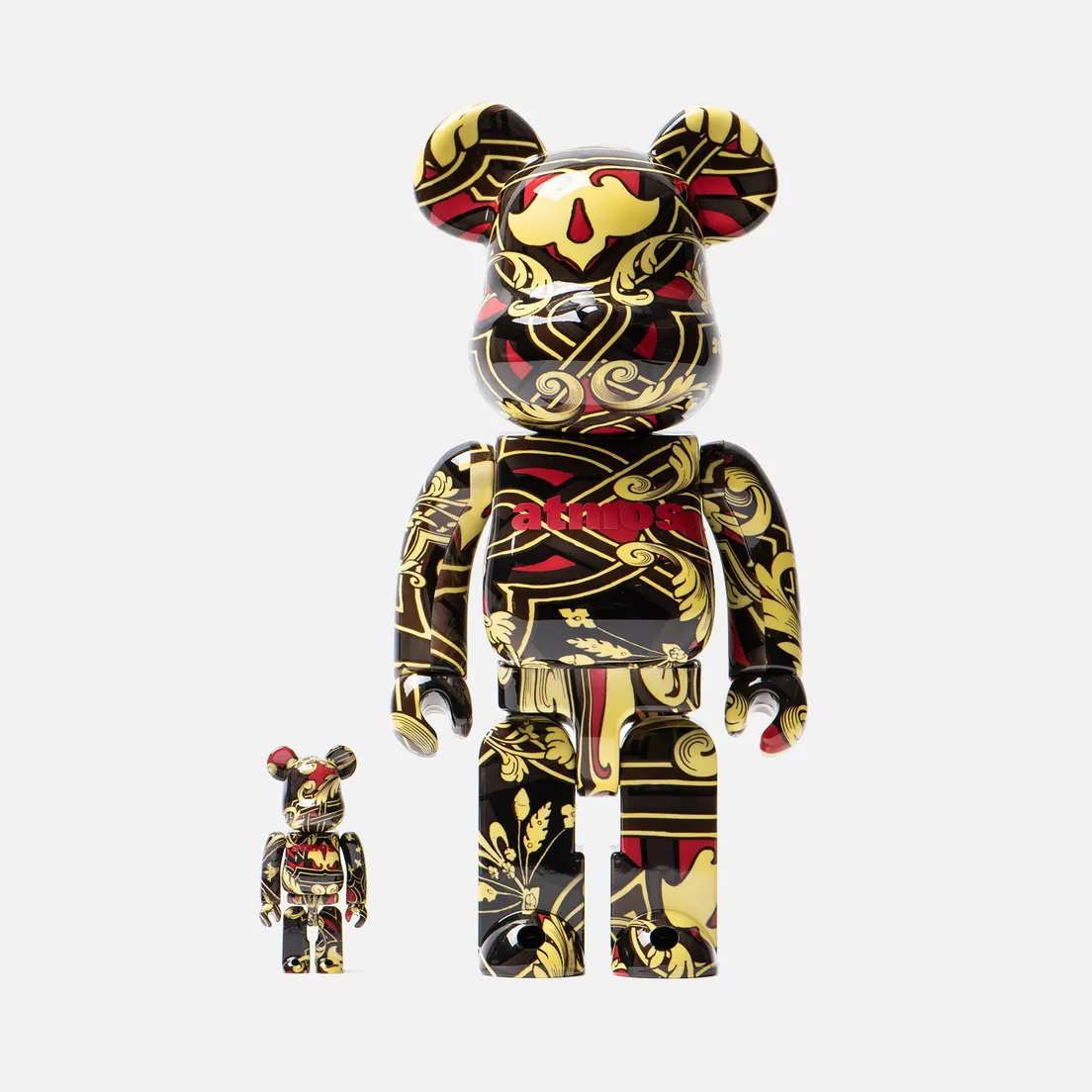 Medicom Toy Игрушка Bearbrick atmos Scarf 100% & 400%