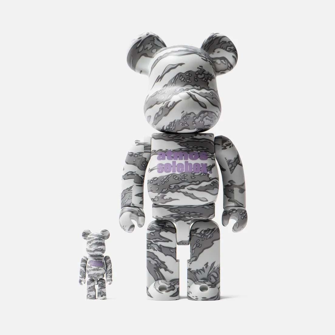 Medicom Toy Игрушка Bearbrick atmos x Solebox 100% & 400%