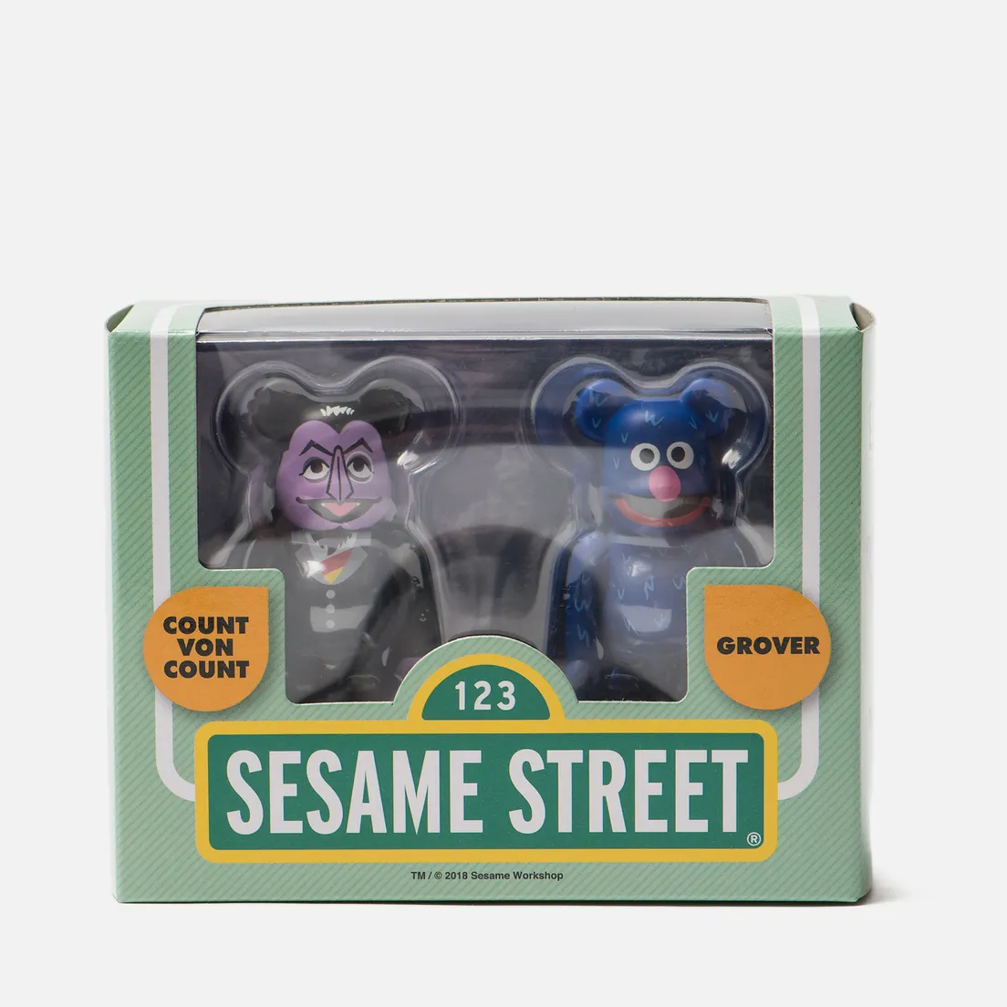 Medicom Toy Игрушка Count Von Count & Grover 2-Pack 100%