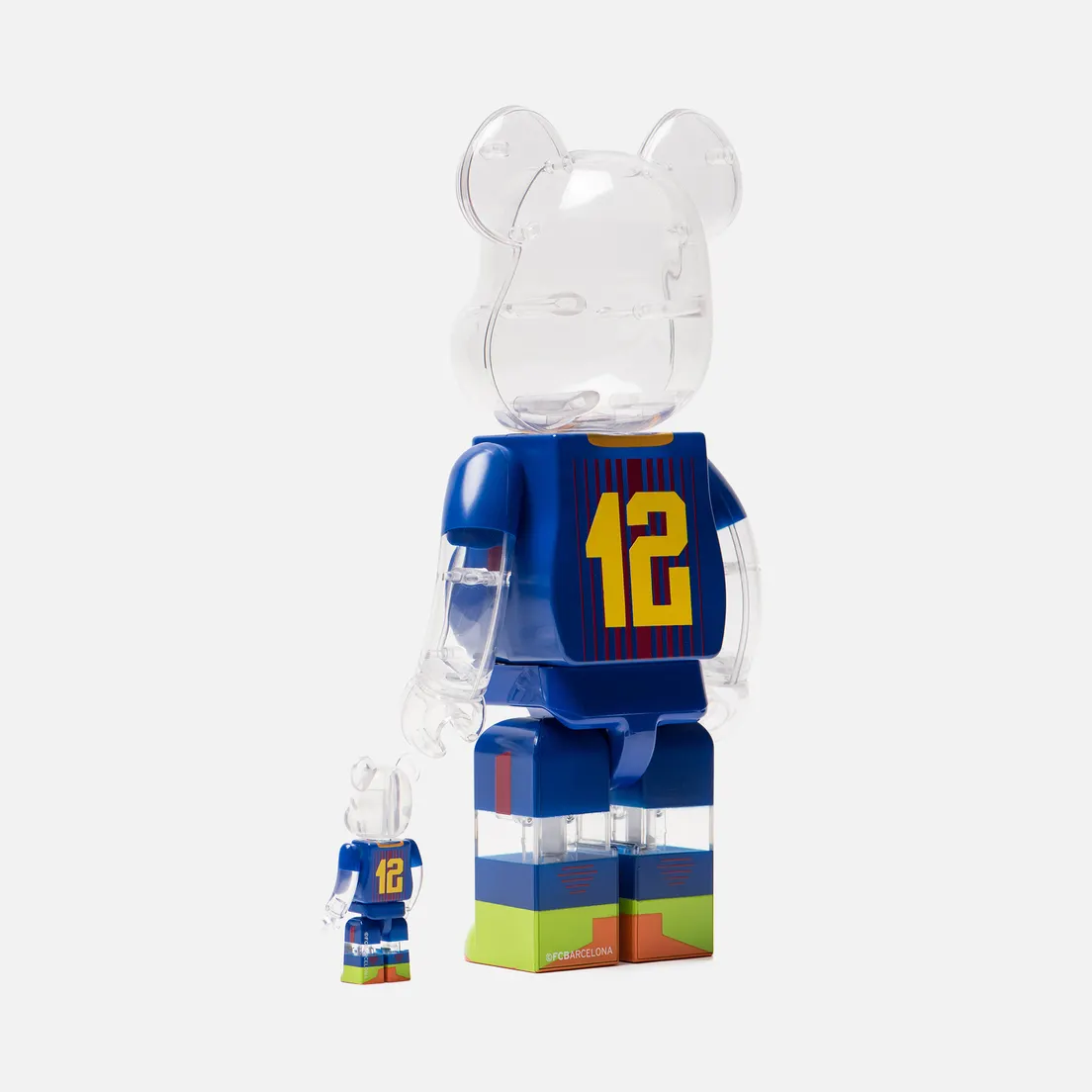 Medicom Toy Игрушка Bearbrick FC Barcelona Set 100% & 400%