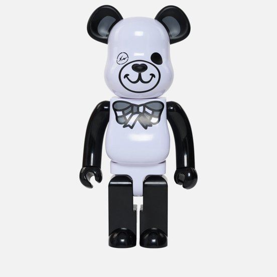 Игрушка Medicom Toy Bearbrick Freemasonry x Fragmentdesign White 1000%