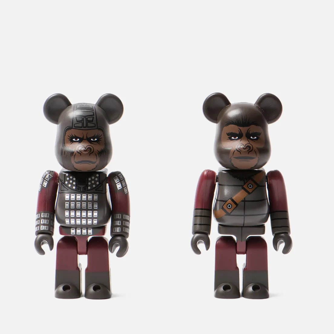 Medicom Toy Игрушка Bearbrick Ursus & Soldier Ape 2-Pack 100%