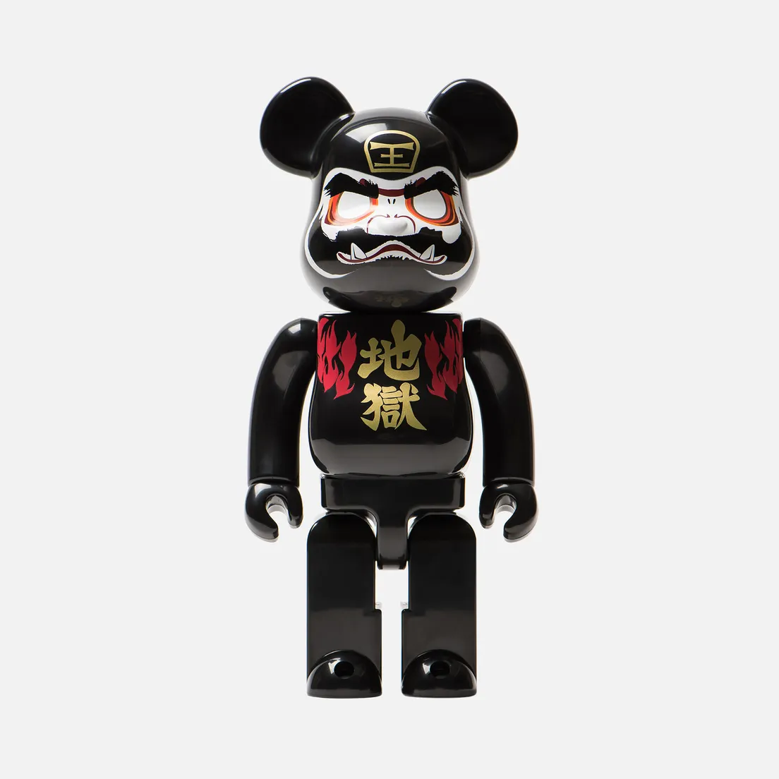 Medicom Toy Игрушка Bearbrick Hell Daruma 400%