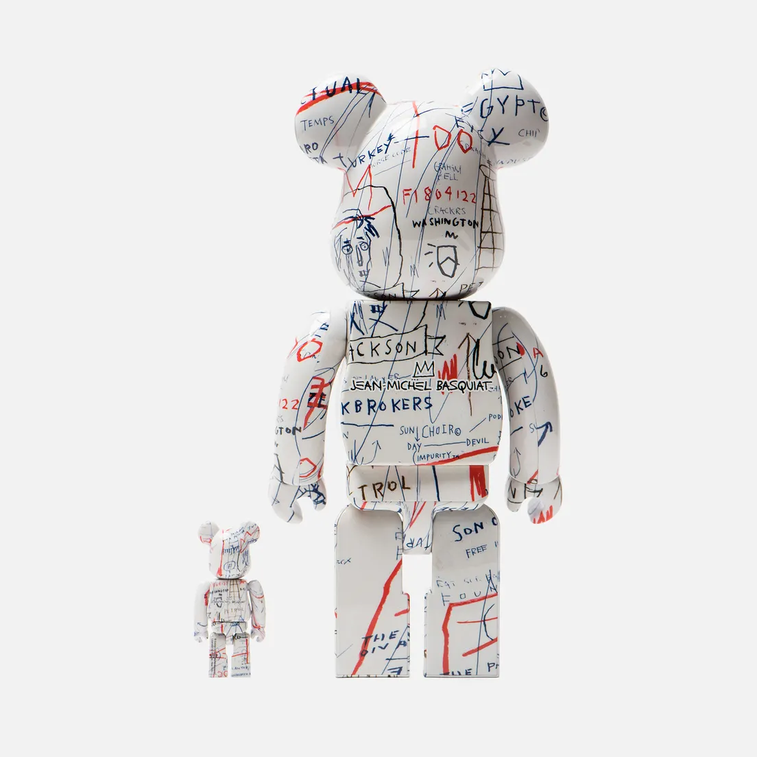 Medicom Toy Игрушка Jean-Michel Basquiat Ver. 2 100% & 400%