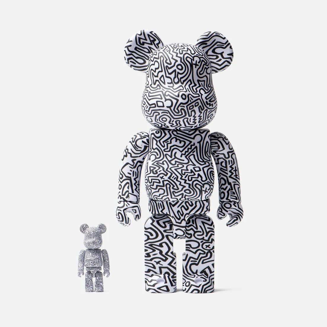 Medicom Toy Игрушка Bearbrick Keith Haring Ver. 4 100% & 400%