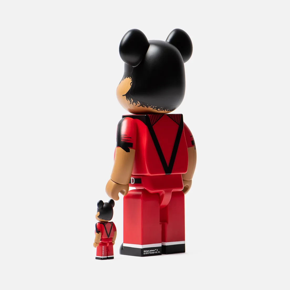 Medicom Toy Игрушка Bearbrick M Jackson Red Jacket 100% & 400%