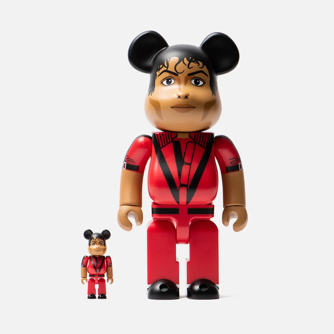 Medicom Toy Игрушка Bearbrick M Jackson Red Jacket 100% & 400%