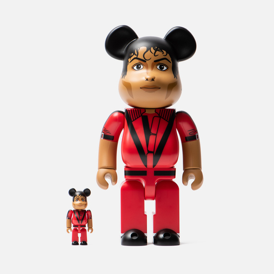 Игрушка Medicom Toy Bearbrick Michael Jackson Red Jacket 100% & 400%