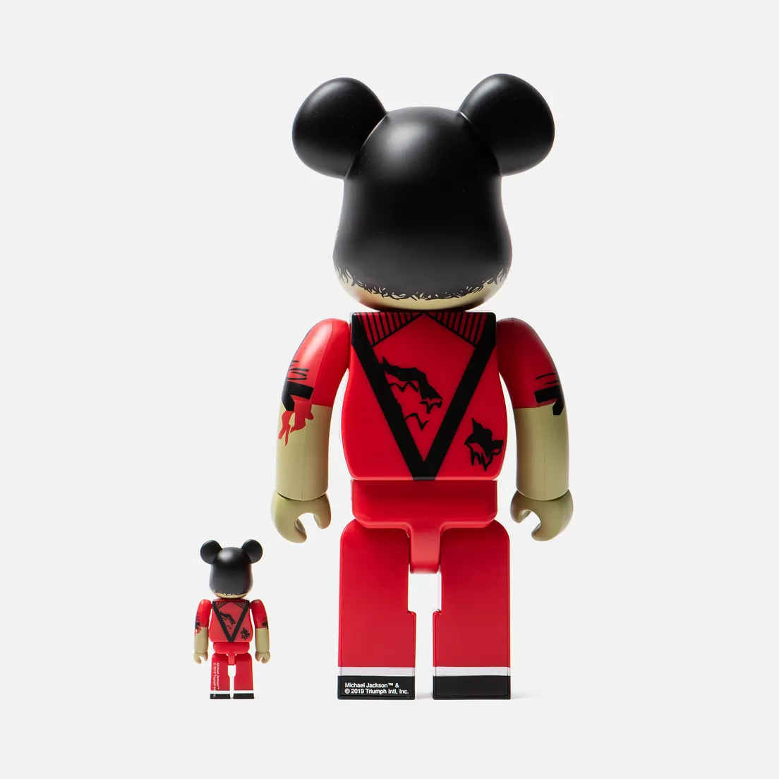 Medicom Toy Игрушка Bearbrick M Jackson Zombie 100% & 400%