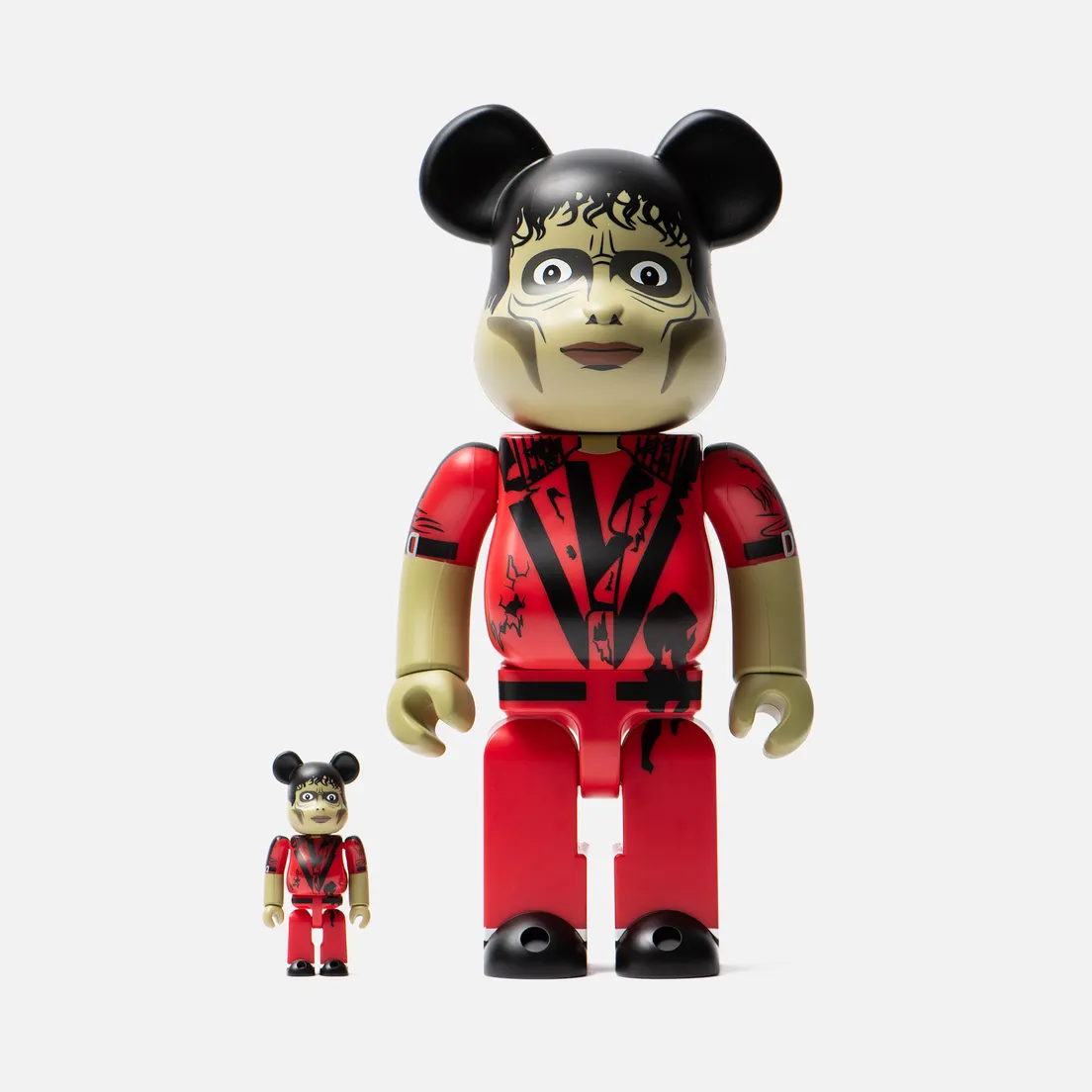 Medicom Toy Игрушка Bearbrick M Jackson Zombie 100% & 400%
