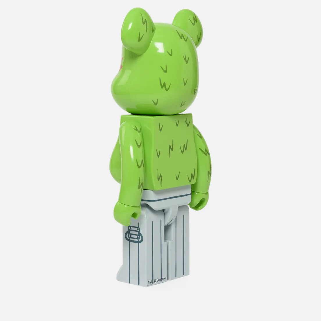 Medicom Toy Игрушка Bearbrick Oscar The Grouch 1000%