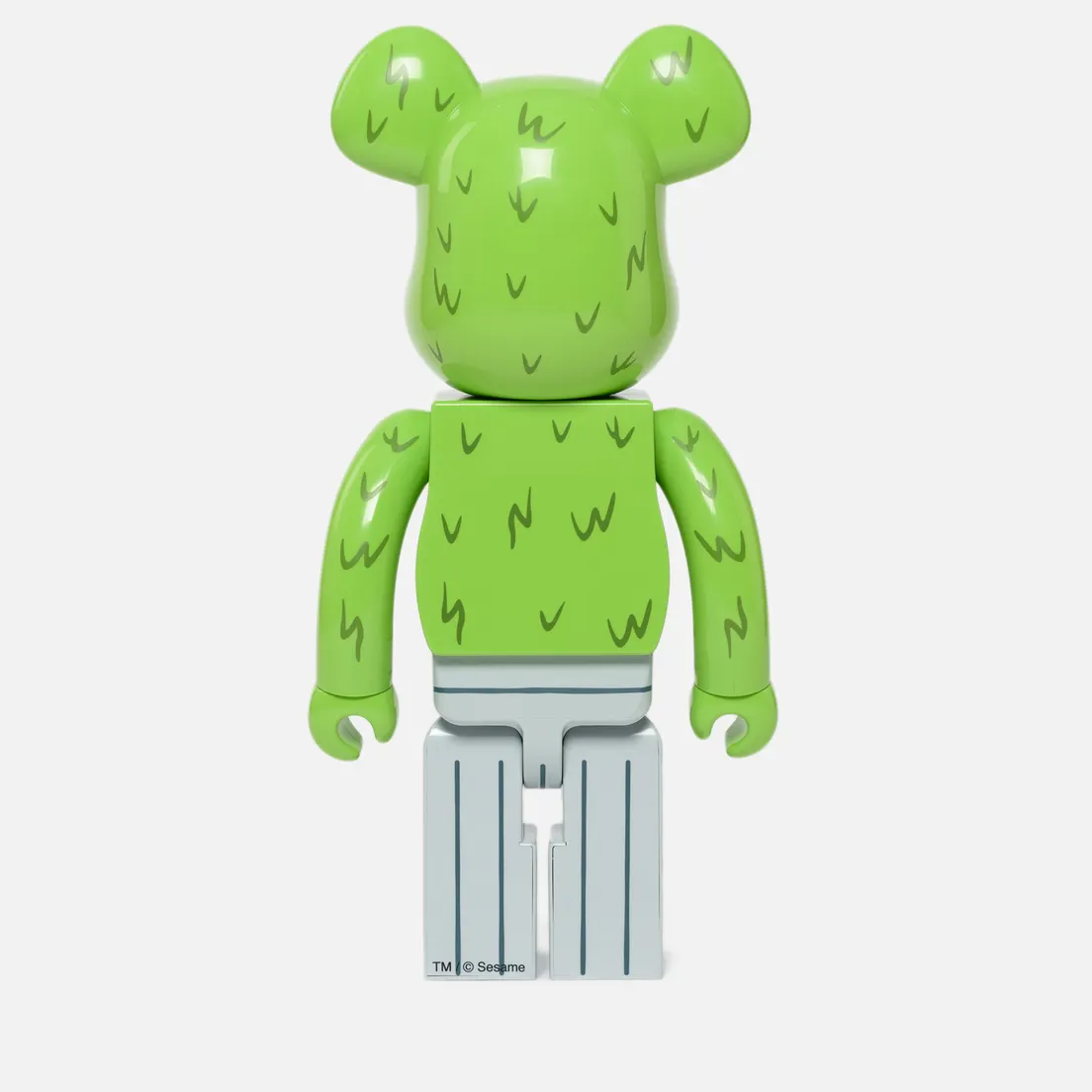 Medicom Toy Игрушка Bearbrick Oscar The Grouch 1000%