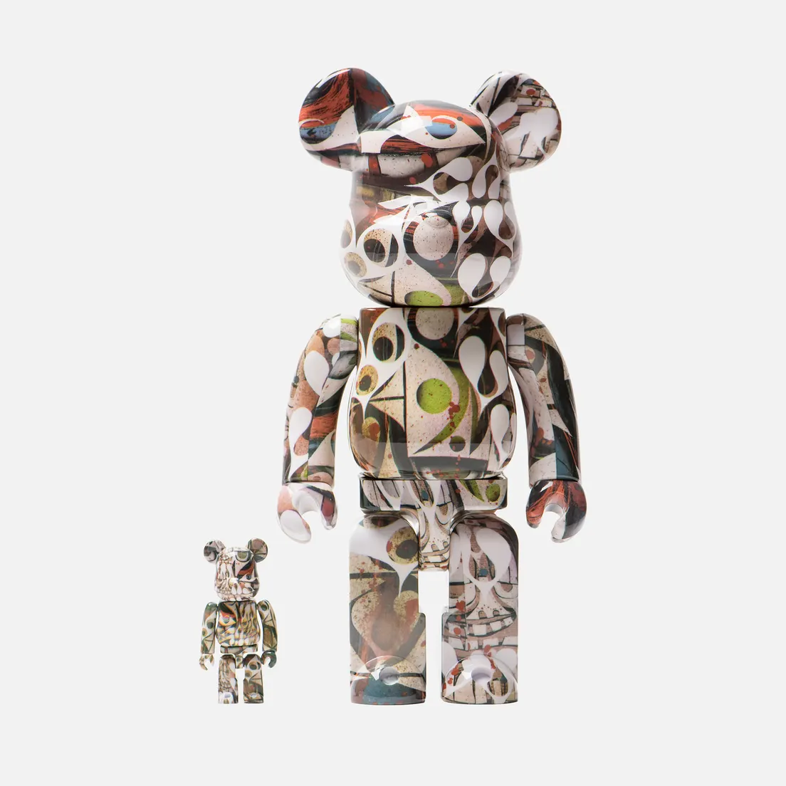 Medicom Toy Игрушка Bearbrick Phil Frost Set 100% & 400%