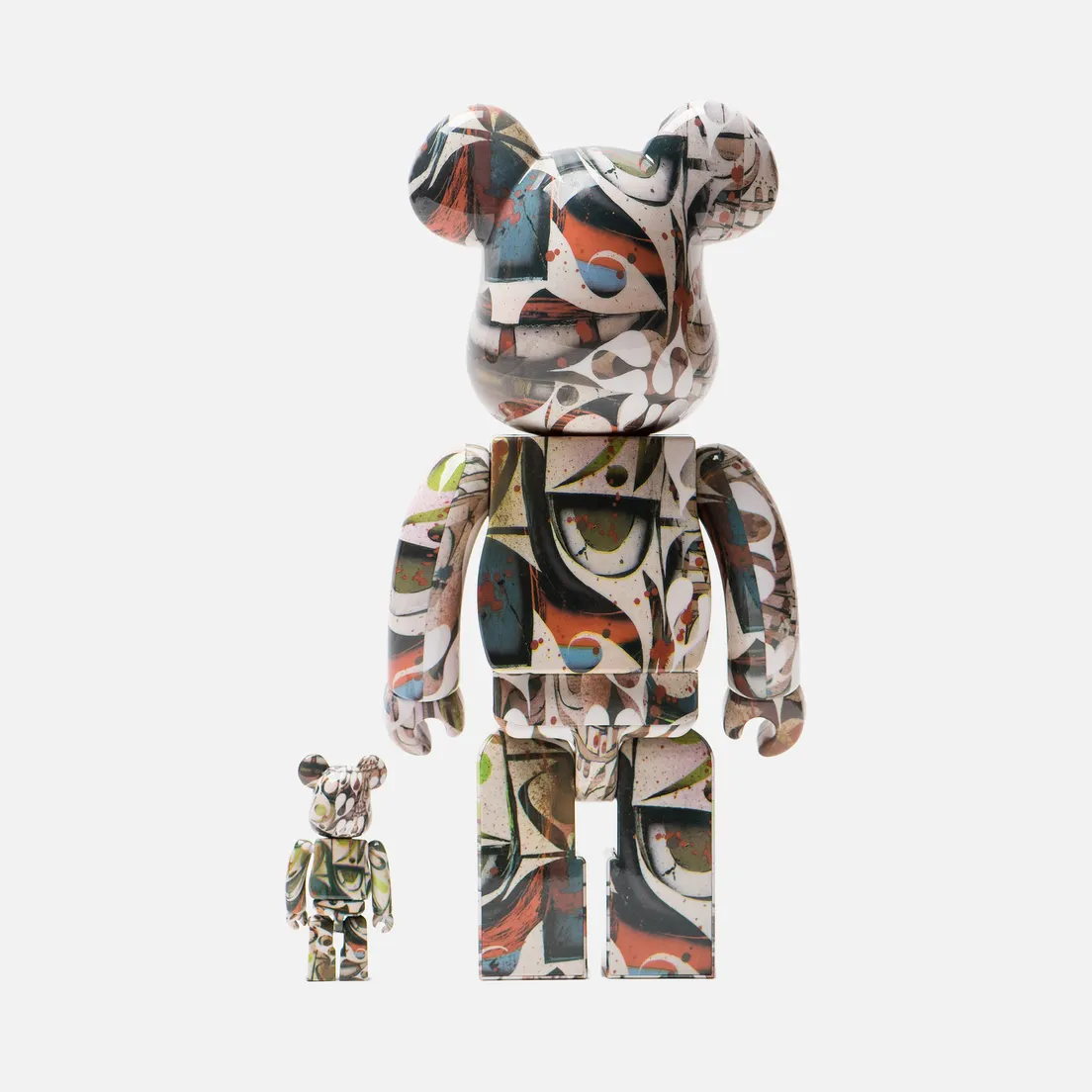 Medicom Toy Игрушка Bearbrick Phil Frost Set 100% & 400%