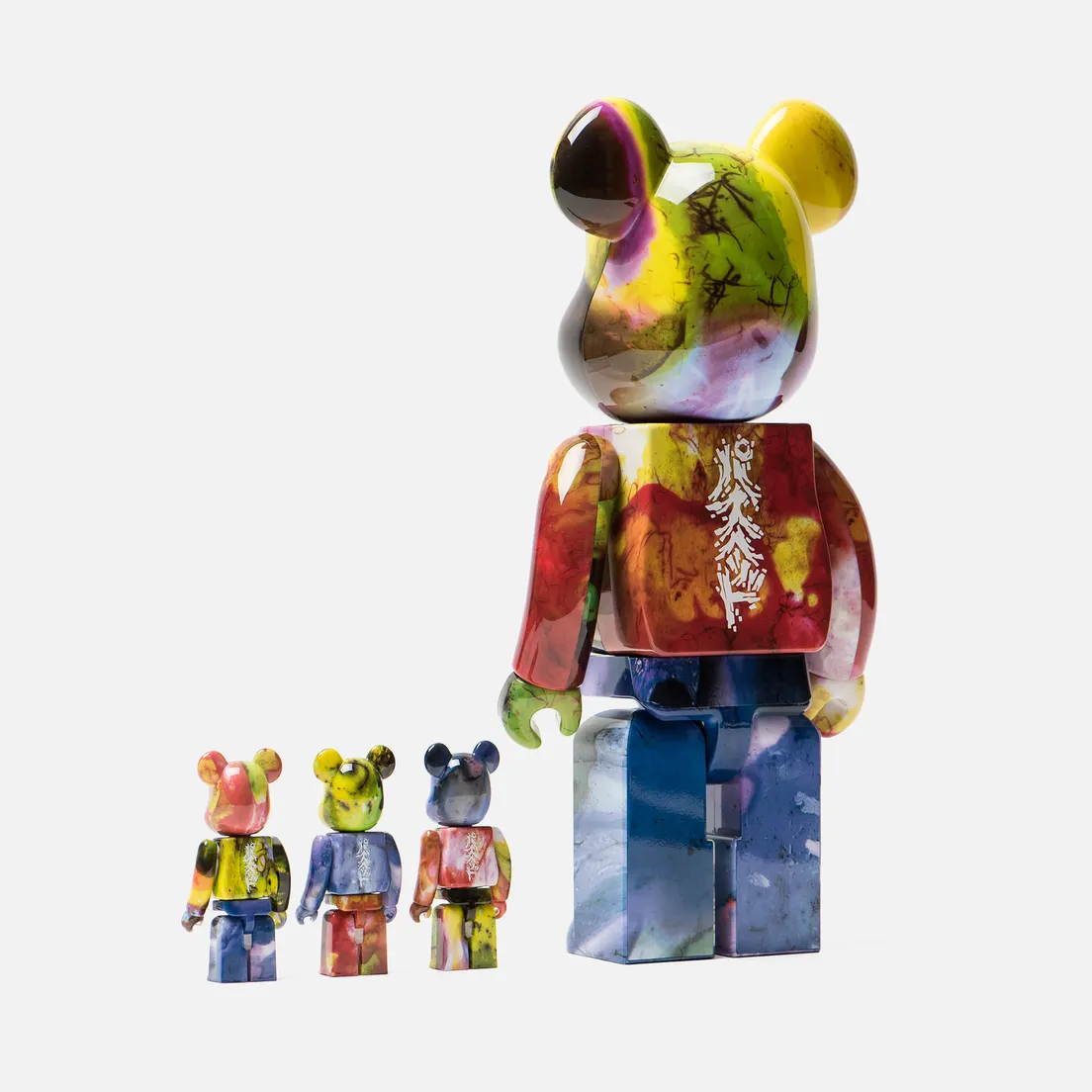 Medicom Toy Игрушка Bearbrick Pushead 4 pcs Set 100% & 400%