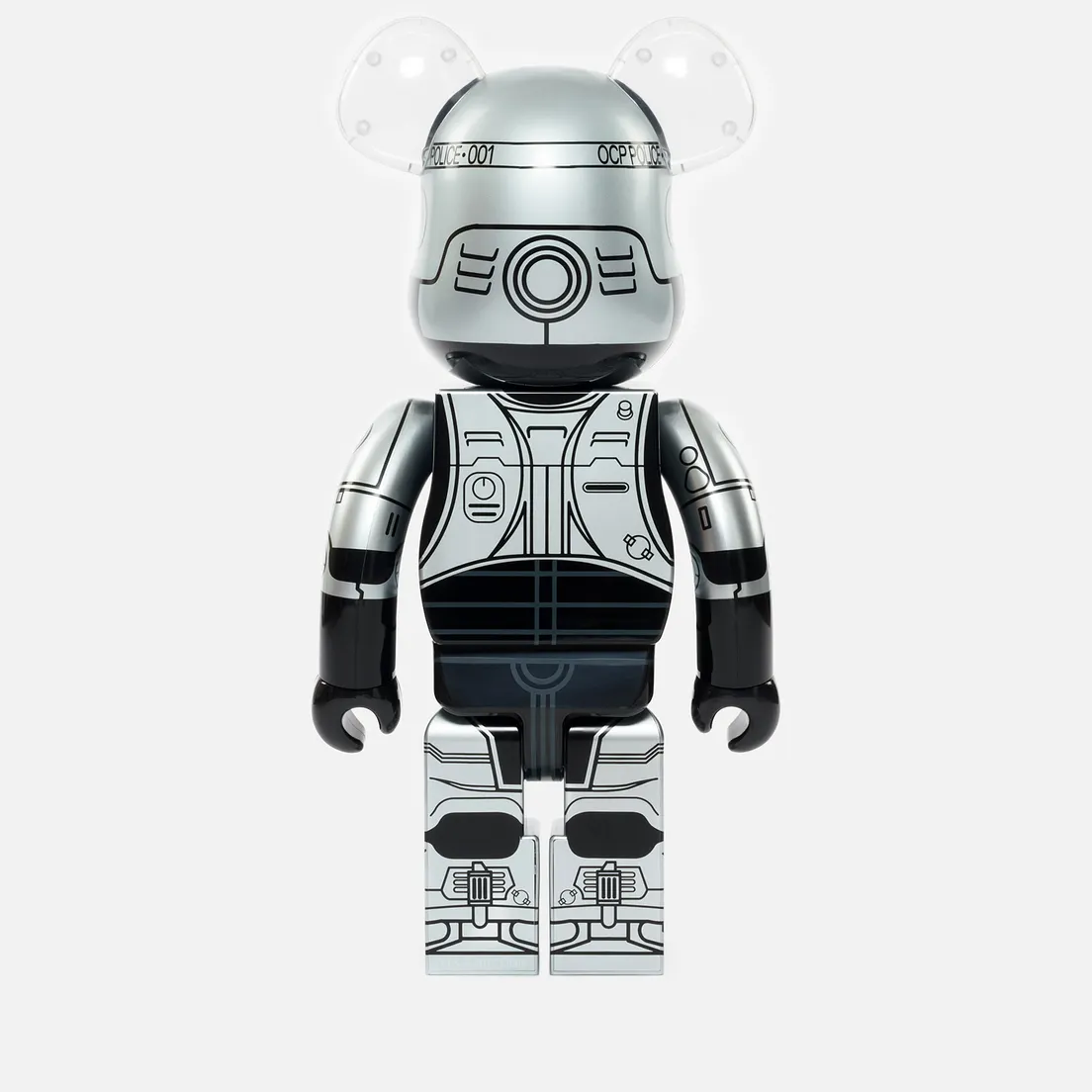 Medicom Toy Игрушка Bearbrick Robocop 1000%