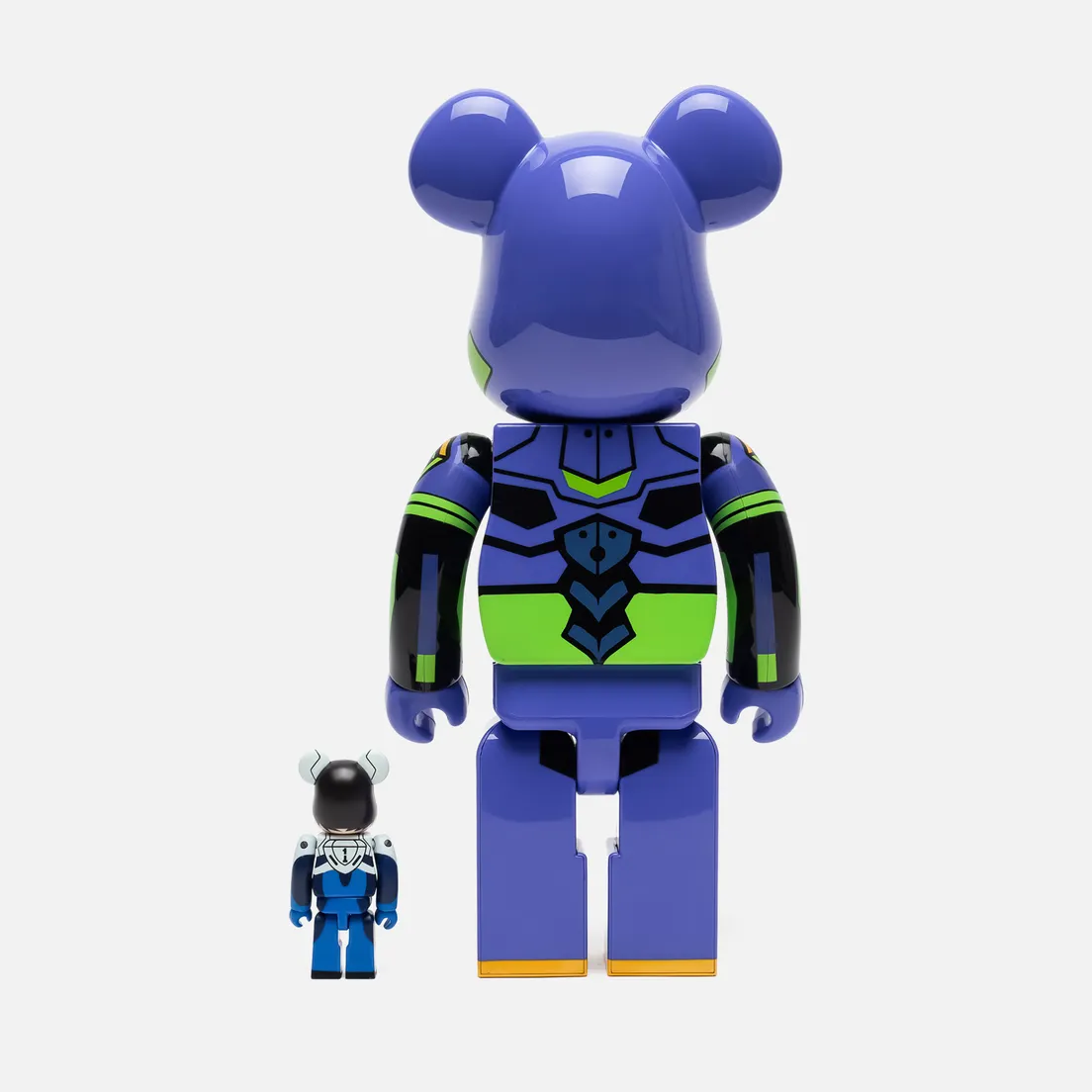 Medicom Toy Игрушка Bearbrick Ikari 100% & Evangelion 400%