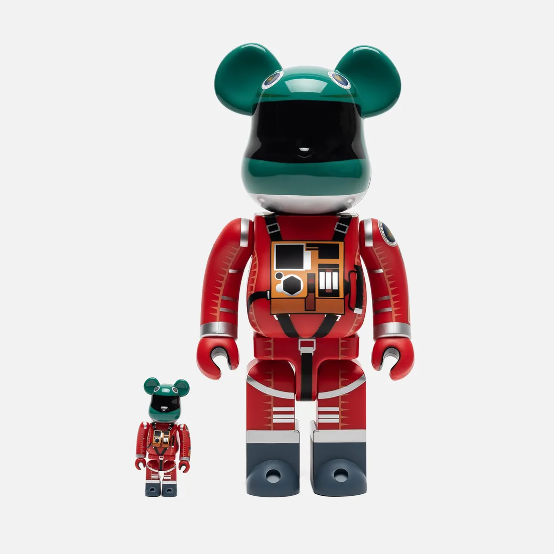 Medicom Toy Игрушка Space Suit Green & Orange 100% & 400%