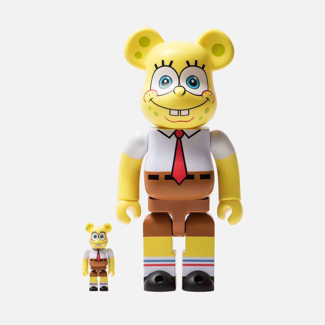 Medicom Toy Игрушка Bearbrick Sponge Bob 100% & 400%