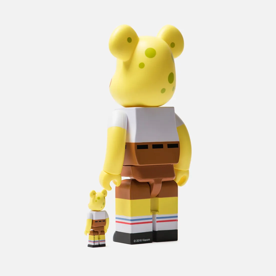 Medicom Toy Игрушка Bearbrick Sponge Bob 100% & 400%