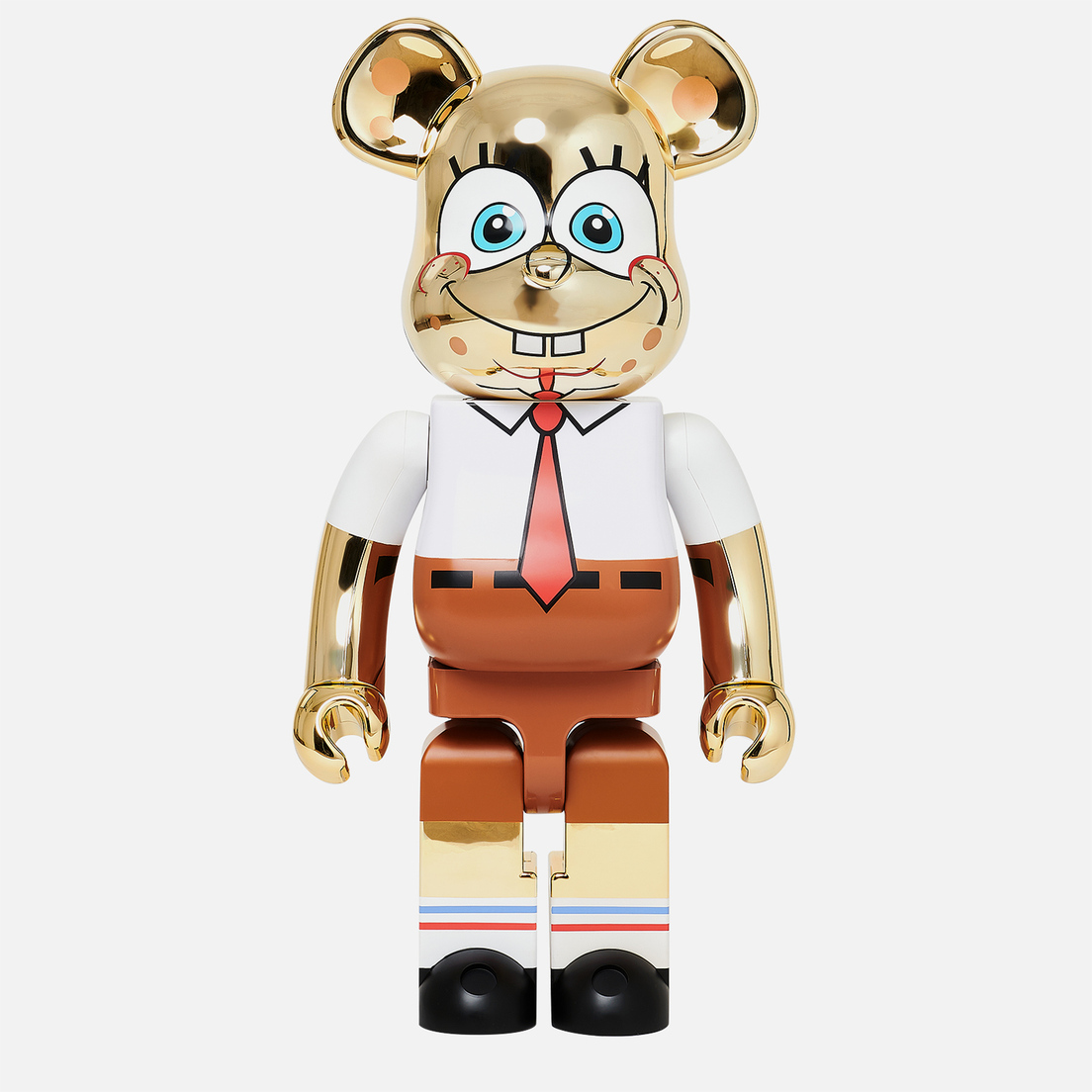 Medicom Toy Игрушка Sponge Bob Gold Chrome 1000%