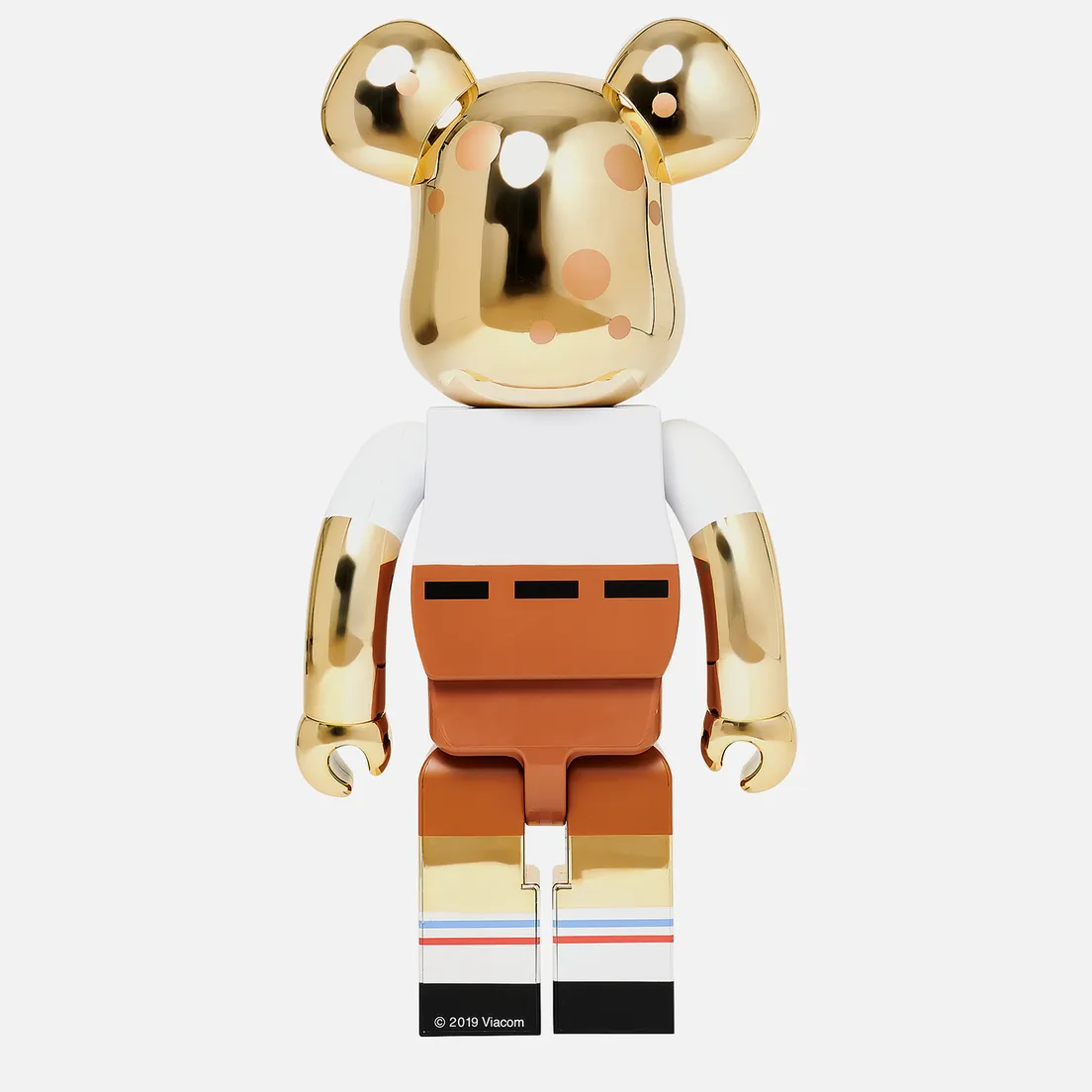 Medicom Toy Игрушка Sponge Bob Gold Chrome 1000%