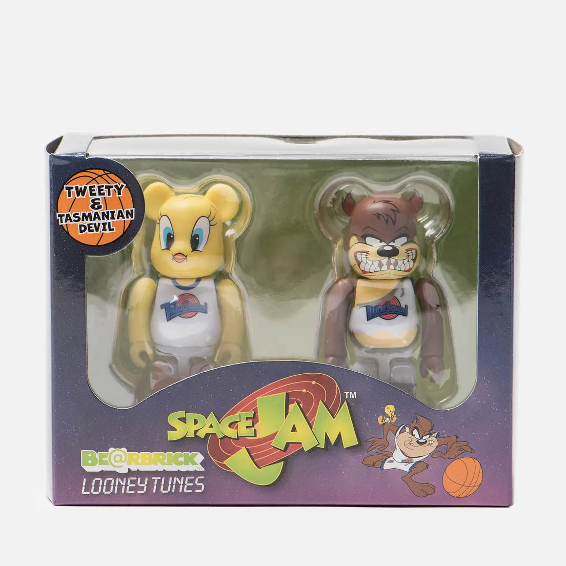 Medicom Toy Игрушка Bearbrick Tweety & Devil 2-Pack 100%
