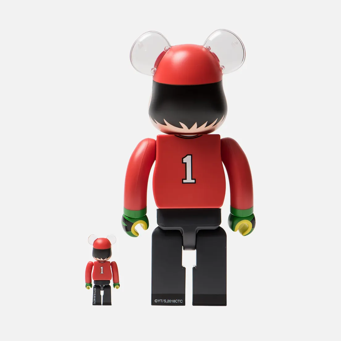 Medicom Toy Игрушка Bearbrick Wakabayashi 100% & 400%