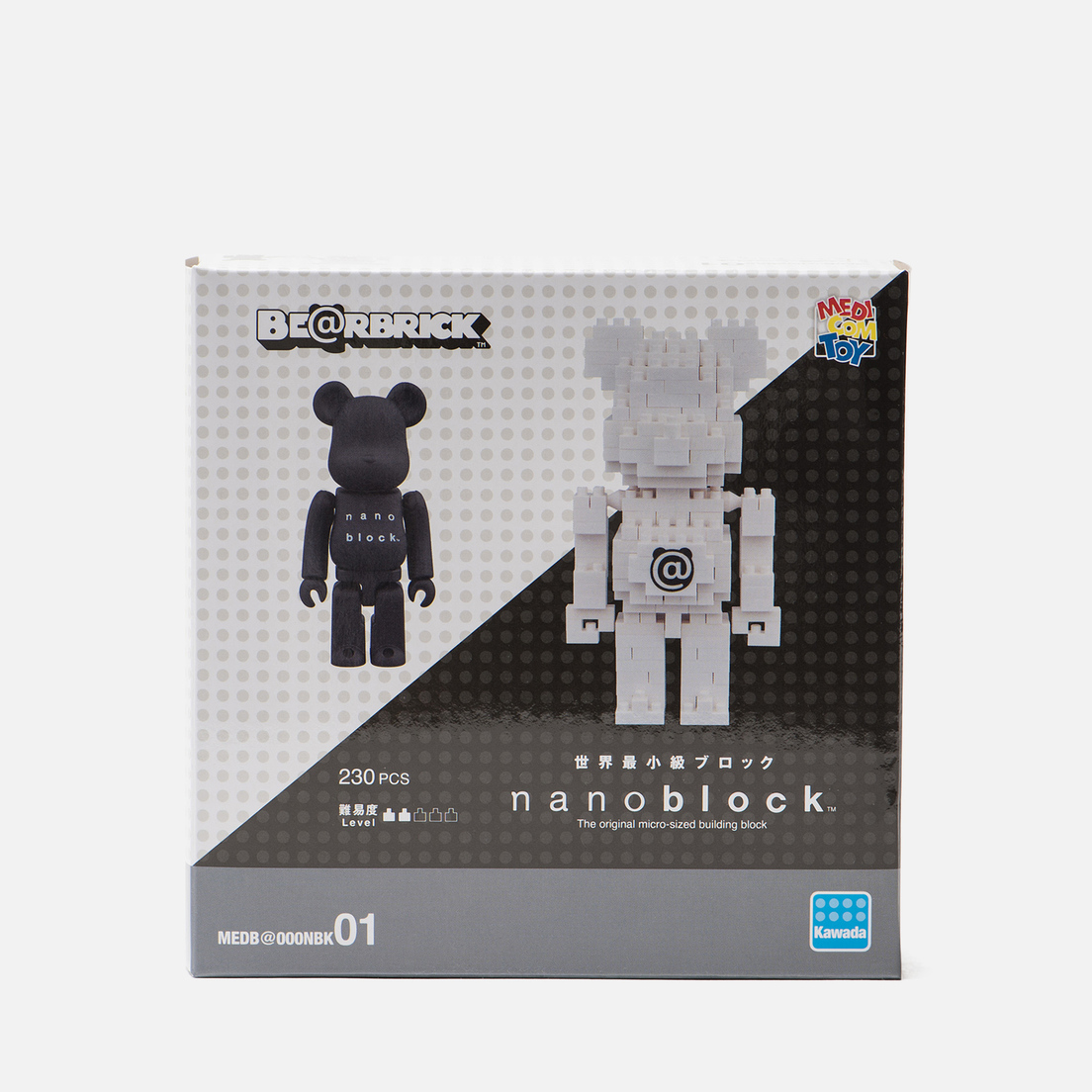 Medicom Toy Игрушка Bearbrick x nanoblock TM 2-Pack Set B