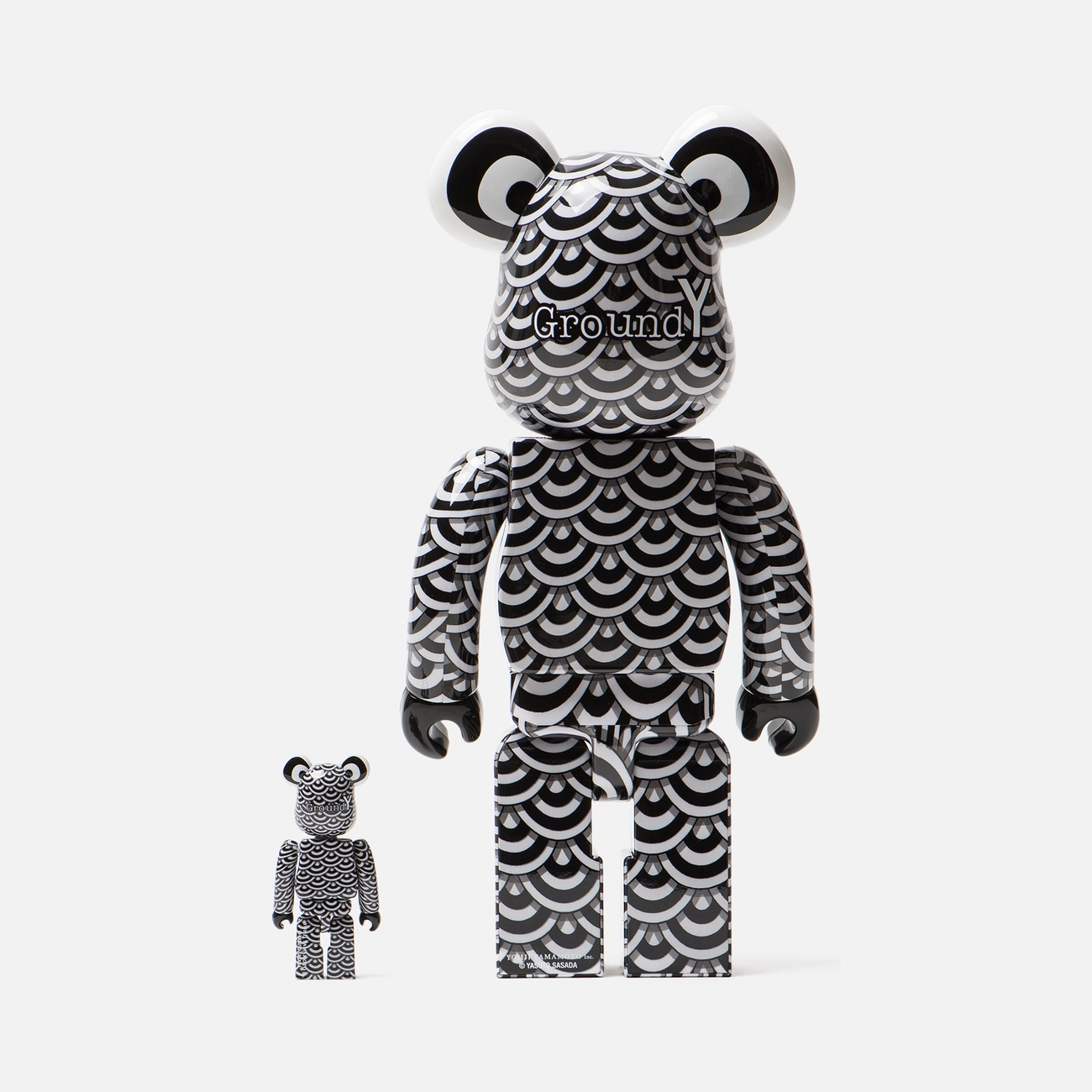 その他 MEDICOM TOY BE@RBRICK yasuto sasada Игрушка Medicom Toy Yasuto Sasada x Ground Y 100% & 400%, MDM