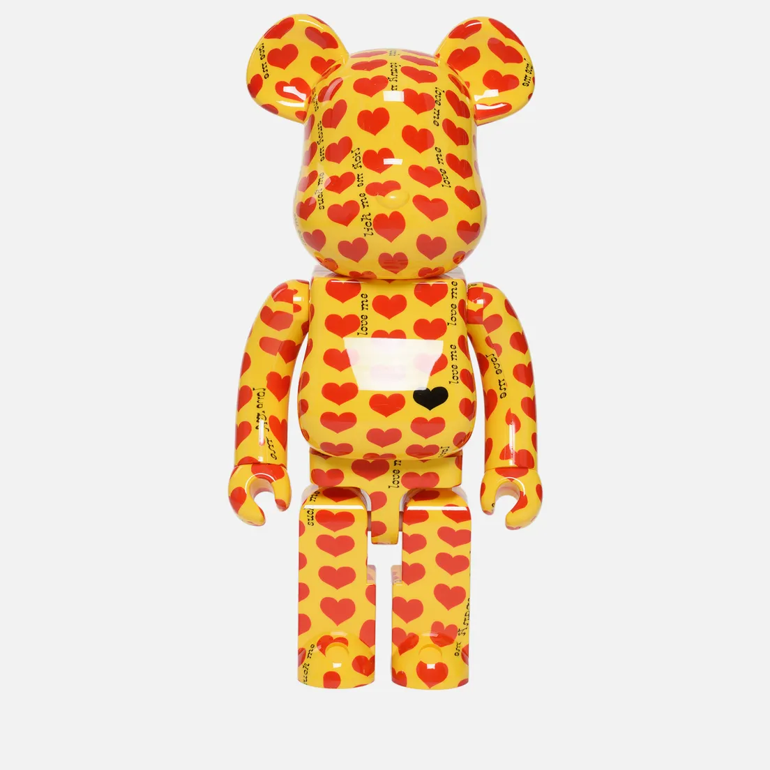 Medicom Toy Игрушка Bearbrick Yellow Heart 1000%
