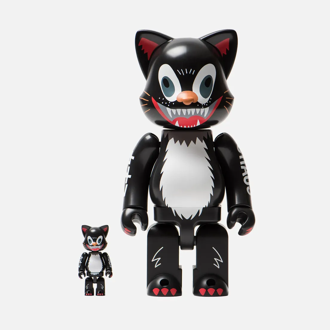 Medicom Toy Игрушка Nyarbrick Kidill Cat 100% & 400%