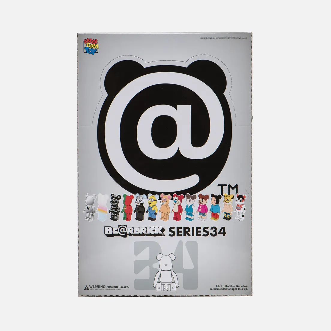 Medicom Toy Набор игрушек Bearbrick 34 Series Random Surprise 100%