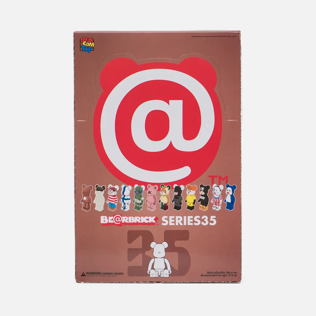 Medicom Toy Набор игрушек Bearbrick 35 Series Random Surprise 100%