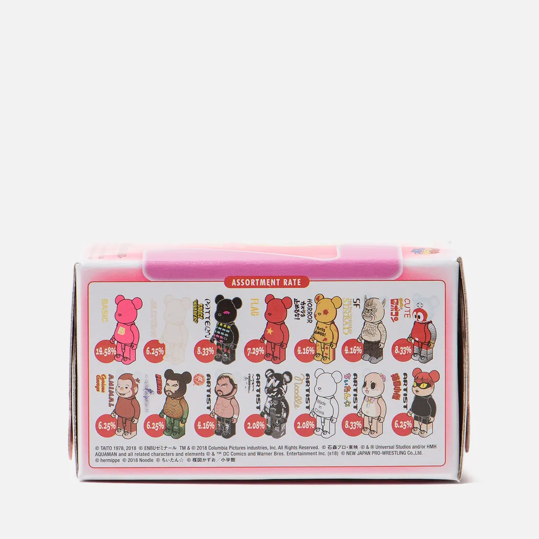 Medicom Toy Игрушка Bearbrick 37 Series Random Surprise 100%