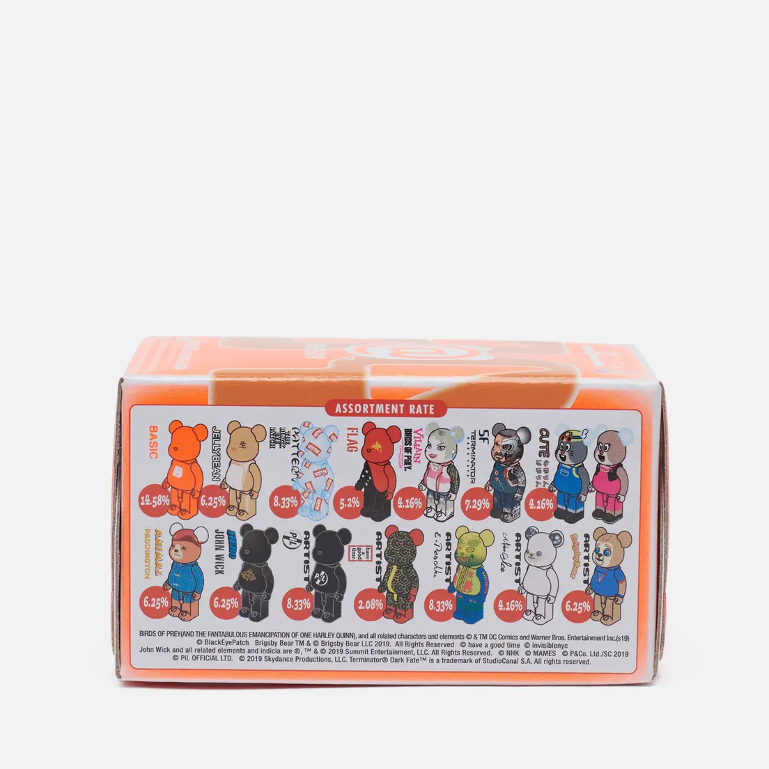 Medicom Toy Игрушка Bearbrick 39 Series Random Surprise 100%