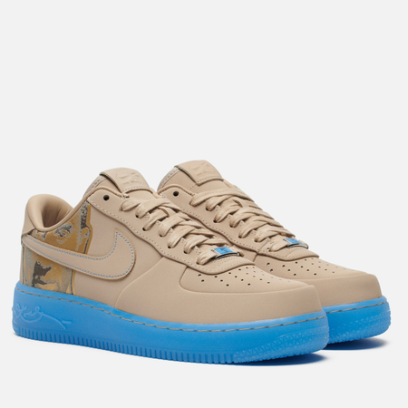 Кроссовки Nike x Kobe Bryant Air Force 1 Low Protro FCS, цвет бежевый, размер 43 EU