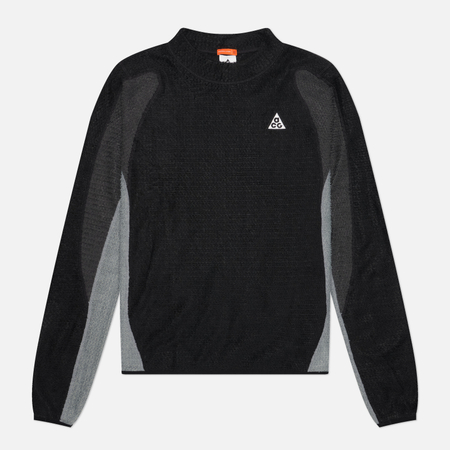 Мужская толстовка Nike ACG Wolf Lichen Crew Neck, цвет чёрный
