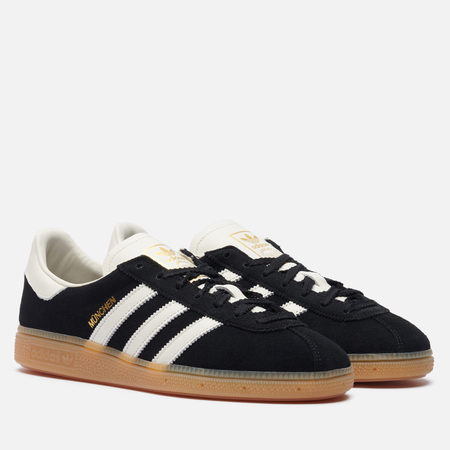 Кроссовки adidas Originals Muenchen, цвет чёрный, размер 40.5 EU