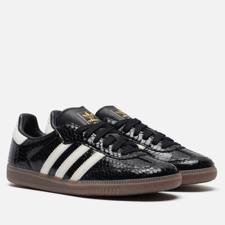 Женские кроссовки adidas Originals Samba OG, цвет чёрный, размер 38.5 EU
