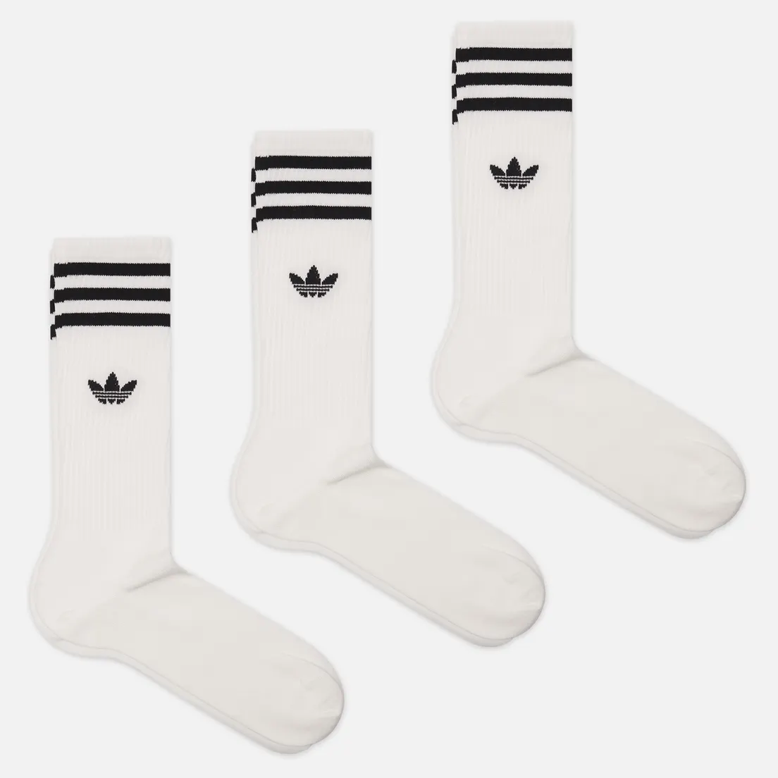 adidas Originals Комплект носков 3-Pack Solid Crew