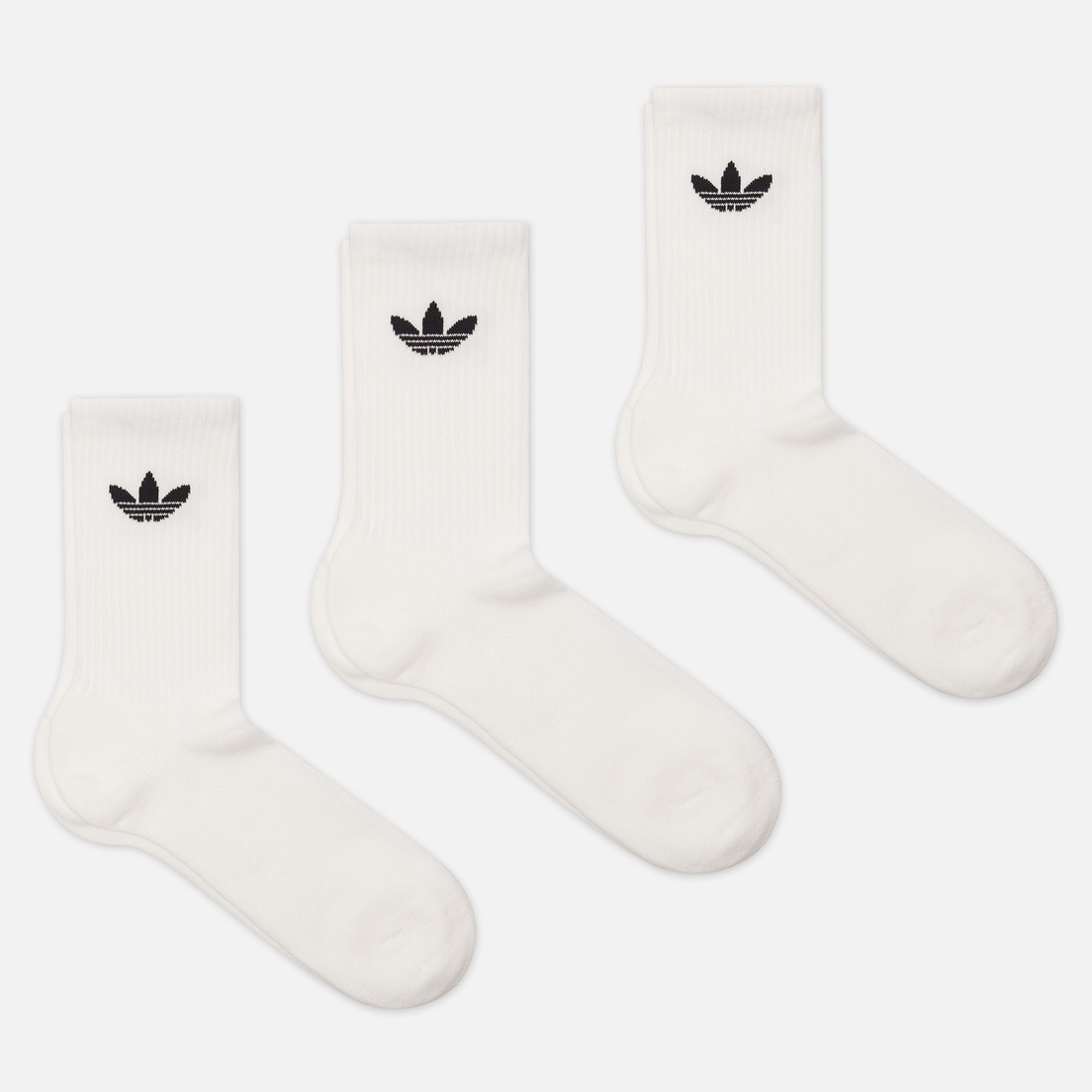 adidas Originals Комплект носков Trefoil Crew Cushion 3-Pack